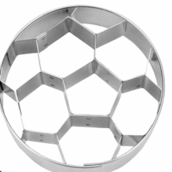 Cookie cutter soccer ball,...