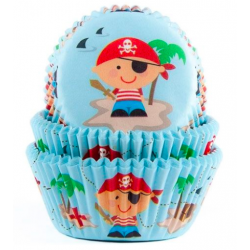 Baking Cups pirates, 50 pieces