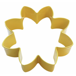 Daisy yellow cookie cutter,...