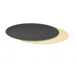 Cake Board Golden and black...
