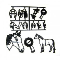 Patchwork cutter - Horse set