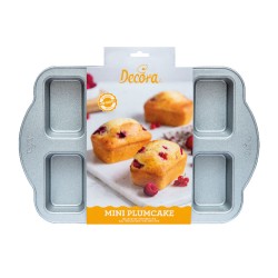 Decora - Mini plum cake mold