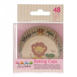 Baking Cups Safari pk/48